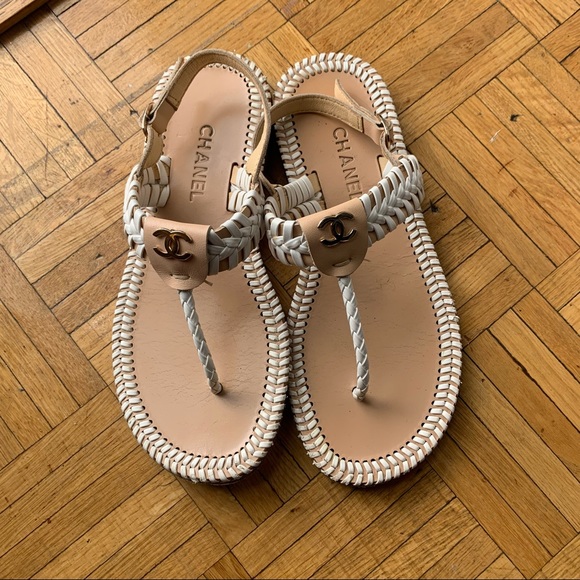 CHANEL Shoes - Chanel Leather Sandals